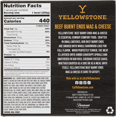 Beef Burnt Ends Mac & Cheese