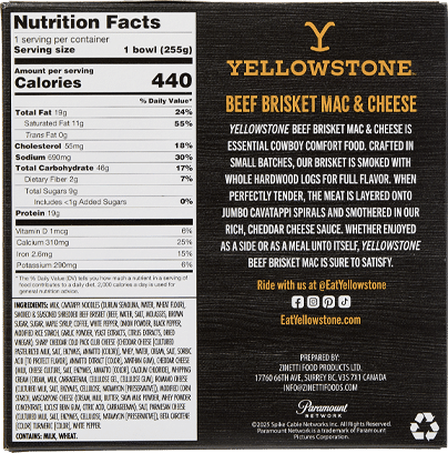 Beef Brisket Mac & Cheese