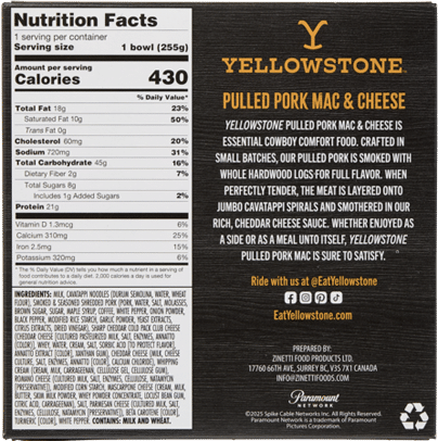 Pulled Pork Mac & Cheese